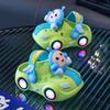 Children's Slippers Summer Girls Baby Car Shiny Light Indoor Soft Sole Non-Slip Sandals Boys Egg Cartoon Clog Shoes