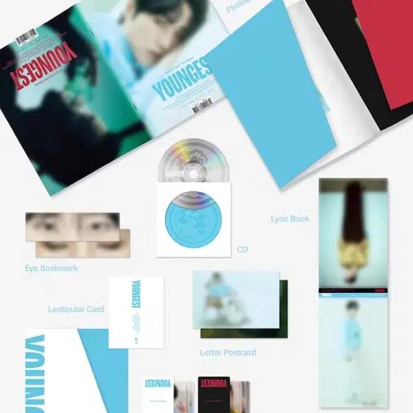 Young K Youngest sealed 3 Album Sets+Nettles Mew special gift photocard 3