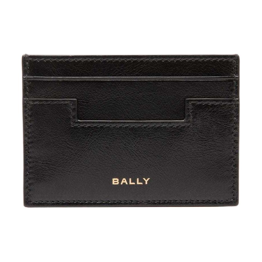 

Bally Easy Collection Badge Print Calfskin Card Holder Men Accessories Black 6308859 Basic Set (Bag+Dust Bag)