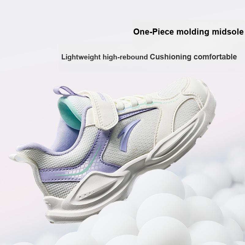 Anta Kids Comfortable Versatile Trendy Fashion Breathable Lightweight Shock Absorbing Low Top Running Shoes Kids Sneaker A22519933