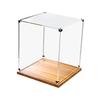 Acrylic Display Box Practical Multipurpose Stable Decorative Transparent Showcase for Bookshelf