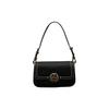 TORY BURCH Miller Leather Messenger Bag , Handbag , Shoulder Bag Women's Black (Unisex) Shoulder Bags 144020 001