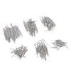 410PCS Cotter Pin Assortment Kit In 6 Different Sizes Galvanized Steel Heavy Duty Straight Shaped Hardware Pins for