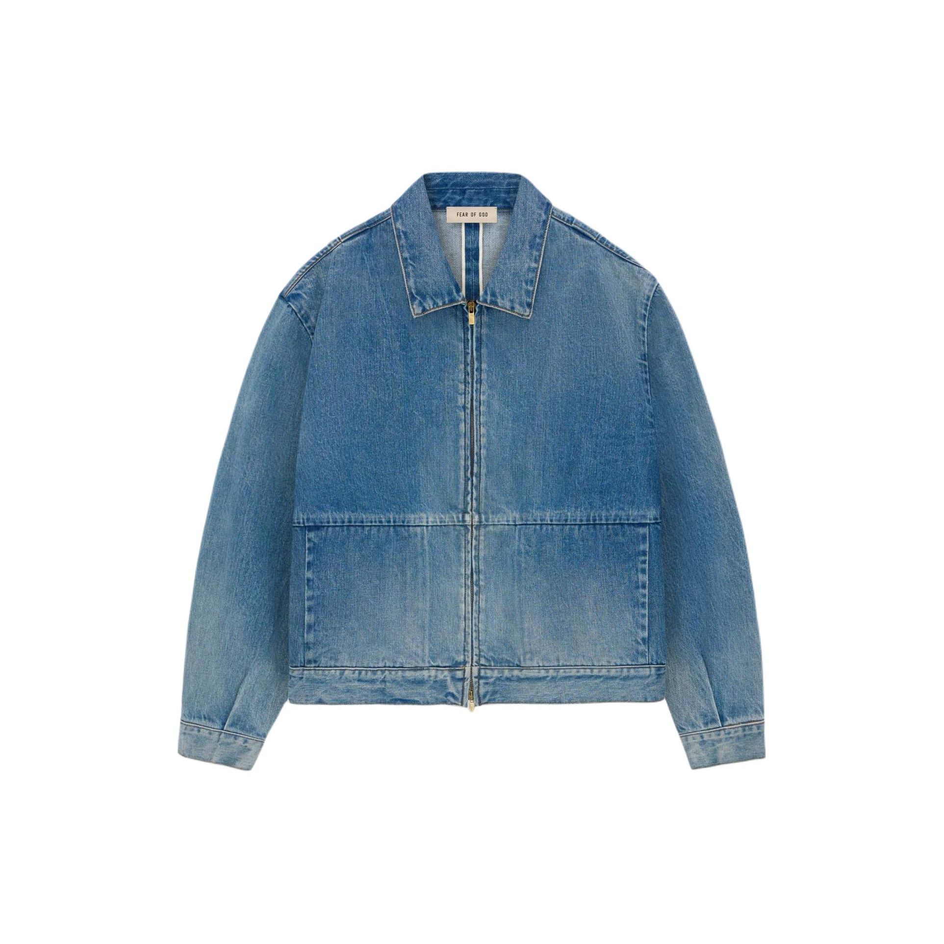 

Fear Of God SS24 Collection 8 Denim Jacket Unisex Jacket Medium-Indigo FG830-001DNM-436 XL