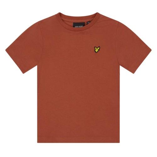 Lyle & Scott Boys Embroidered Logo Cotton Short-Sleeved T-Shirt