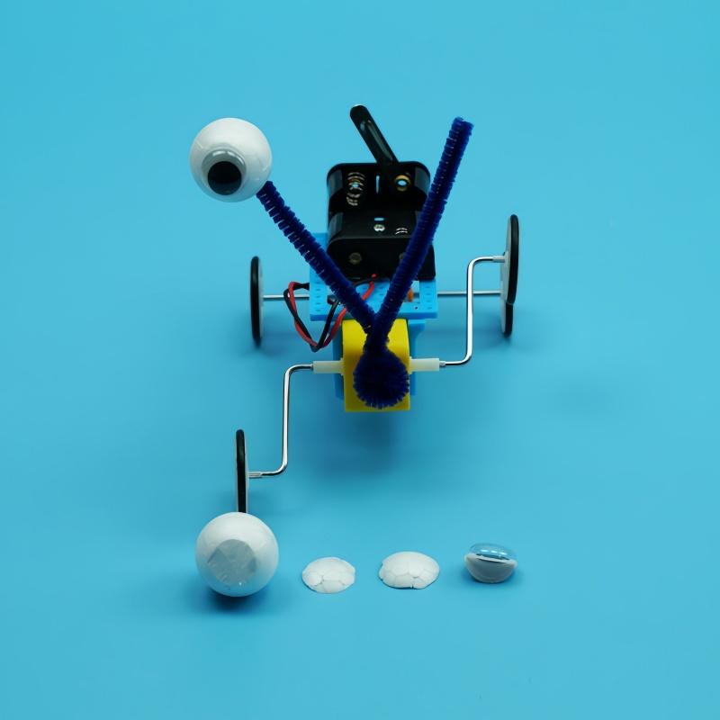 DIY Science Technology Invention Reptile Robot Kit - Electric Science Experiment Educational Toy Handmade Assembly Puzzle Gift