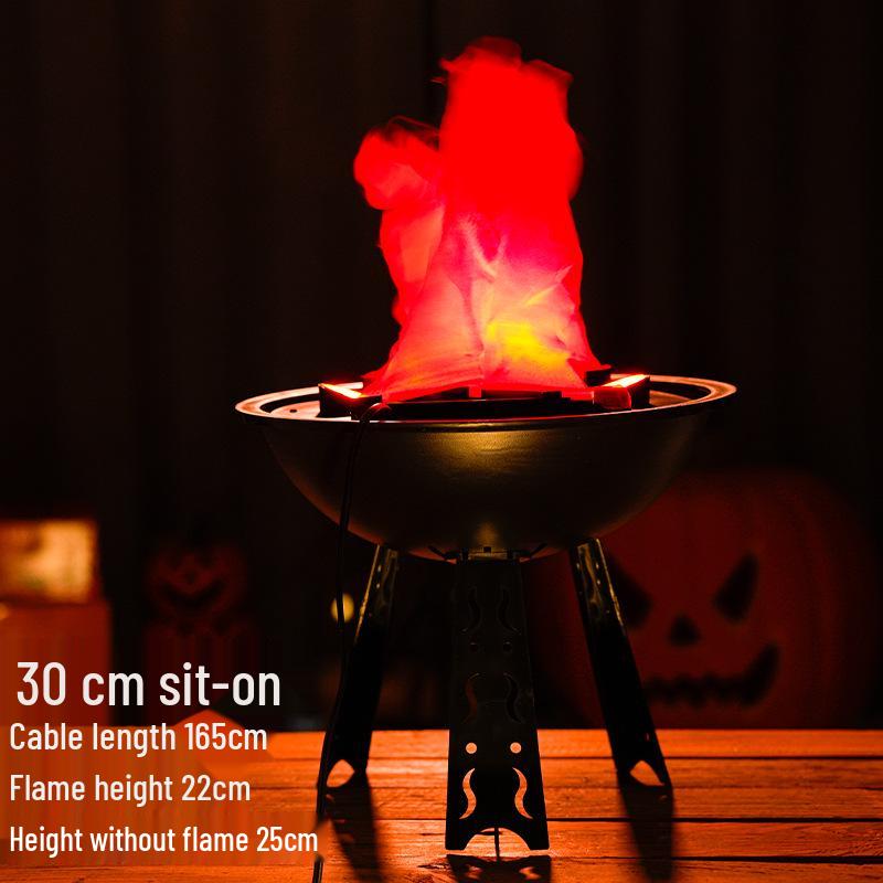 Simulierte Flammenlampe für Halloween-Spukhaus oder Bar-Dekoration
