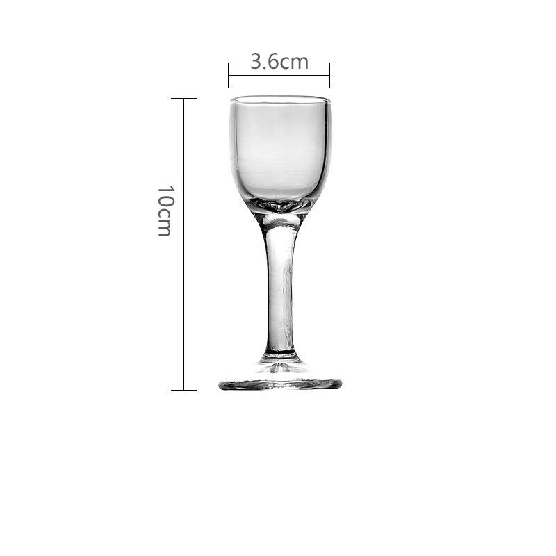 

12 шт. Прозрачный 25 мл Бокал для вина Рюмка на высокой ножке Маленький бокал для вина Рюмки для спиртного водки Свадебная вечеринка Посуда для напитков Домашняя посуда 12pcs