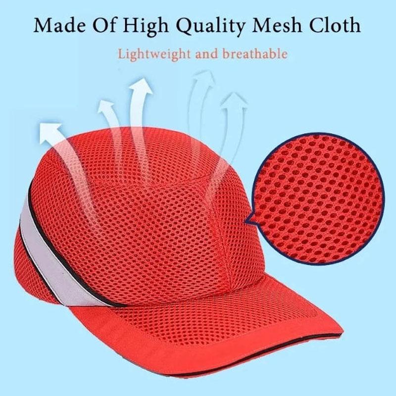 Work Safety Bump Cap Baseball Hat Anti Collision Hard Helmet Head Protection