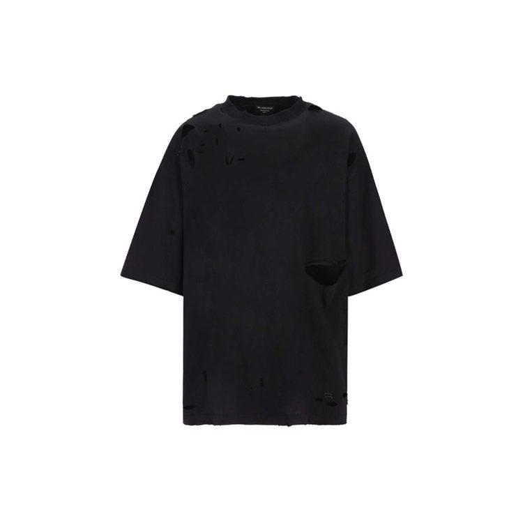 Balenciaga T Shirt Unisex Black 661715TKV601000