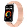 Woven Nylon Hook And Loop Watch Band for Huawei Band 10/9/8, Ergonomic Comfort Adjustable Replacement Strap, Easy Install, Strap Only