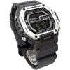 [Casio] CASIO Standard Digital Metal Face Men's Watch MWD-110H-8BV Dark Gray Black Inverted LCD Overseas Model [Parallel Import]