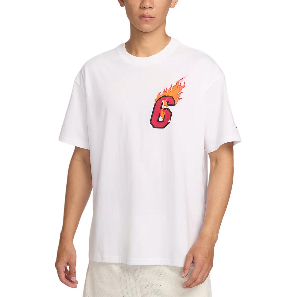 Nike LeBron Good Intentions Loose Fit Crew Neck Basketball Short Sleeve T-Shirt Men Tops IH8567-100