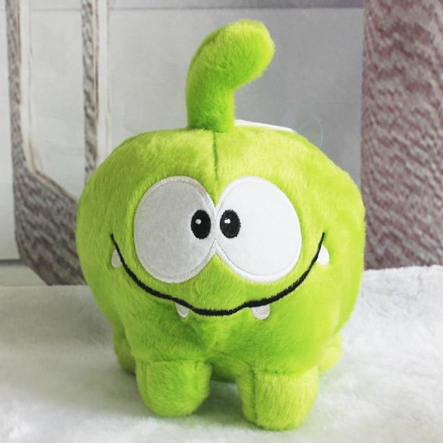 20cm Hot Game Cartoon Cut The Rope Om Nom Frog Stuffed Animal Plush Toys Kids Toys Children Collection Gift