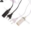 1PCS Salt Lamp Pendant LED Bulb Hang Lamp Suspension Holder EU Plug 1.8m Power Cord Cable E14 Socket Lamp Base With Switch Wire
