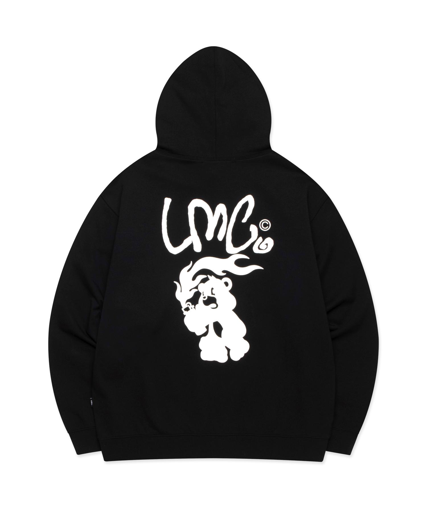 Lmc Flame Bear Hoodie Black Black/S