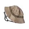

Unisex Japanese - style Retro Functional Bucket Hat by Trendy Brand for Fall Winter Big Head Circumference Drawstring Ideal хакі