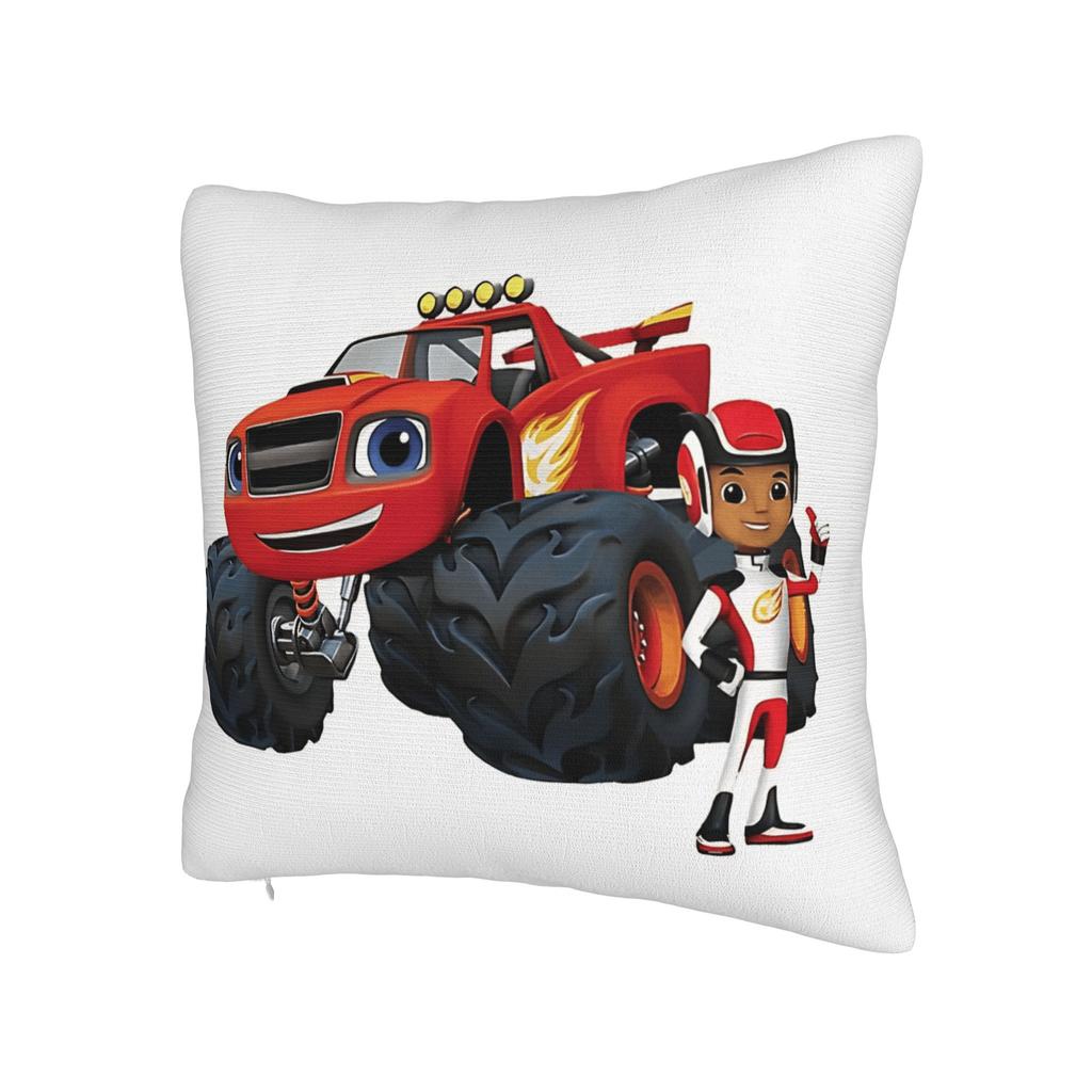 B-Blaze and the Monster M-Machines Pillow Cover Print Cushion Cover Retro Trendy Pillow Case For Sofa Car Home Decor