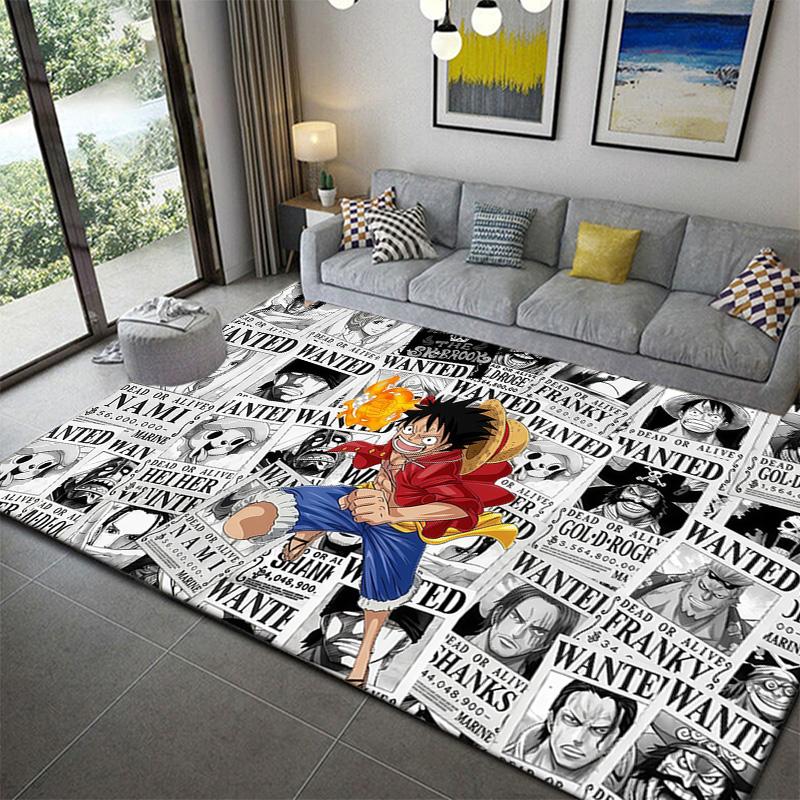

One Piece Anime Gift Area Rug Soft Non-Slip Mat for Bedroom Living Room Home Decor 60x90cm