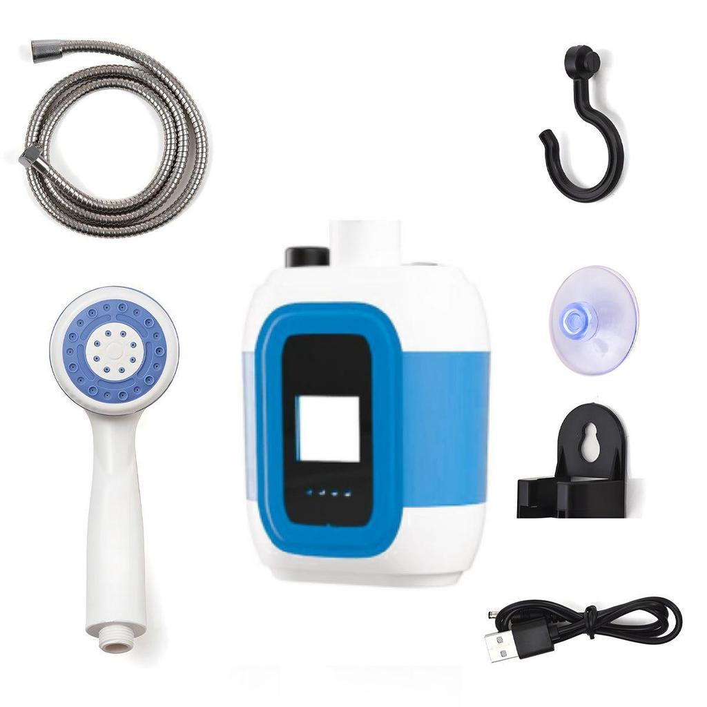 Portable Electric Shower Set for Camping, Dormitories, Home & Construction Sites