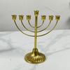 Hanukkah Candle Stand Festive Celebration Candle Holder 7/9 Branch for 0.51in Dia Candle Detachable For Home Decor
