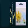 Glow Fish String Hook Fishing Baits Hook for Saltwater Sabiki Rig with Glow Beads Fishing Baits Lures Rig