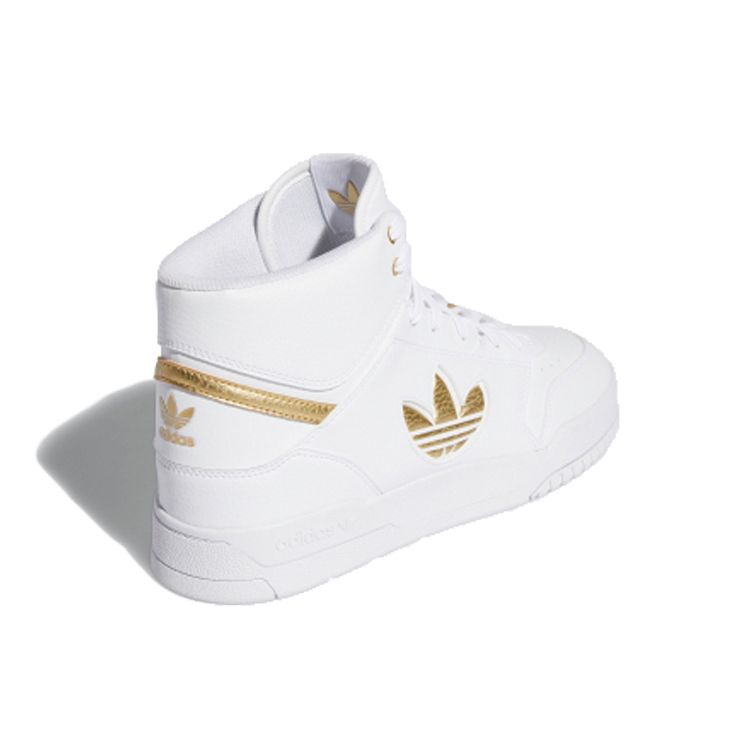 adidas Sneakers Unisex Drop Step XL Oro Bianco Metallizzato Calzature-Bianco FW2040