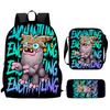 Zaino Anime Periferico My Singing Monster Borse Scolastiche da Uomo e da Donna