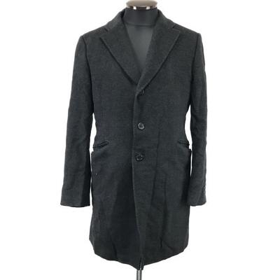 PERSON’S FOR MEN Chester Coat [Men’s M/Black] Wool Cashmere Coat Jacket(USED)