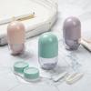 Mini Contact Lenses Case Contact Lens Case Candy Color Compact Contact Lens Box Companion Box Beauty Eye Care Box