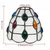 Tiffany Stained Glass Lampshade for E27 Holder Table Lamp Pendant Lights Ceiling Lighting Wall Sconce Fixtures Only Lampshade