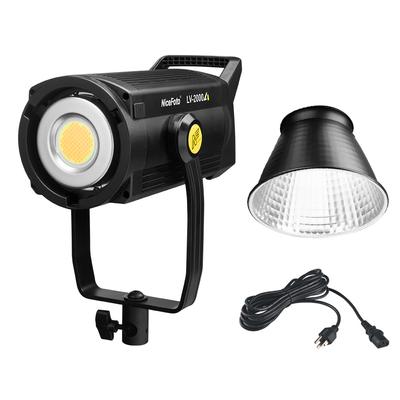 NiceFoto LV-2000A Luce video LED bicolore 200W Luce fotografica ad alta potenza 2700K-6500K dimmerabile
