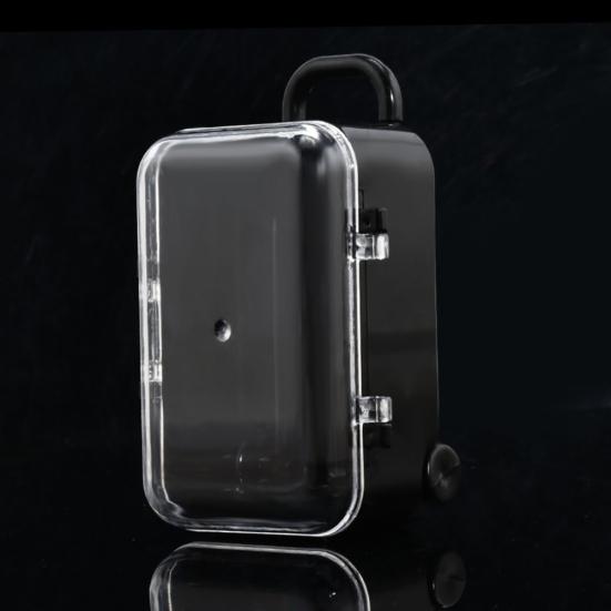 Mini Boîte à Bonbons en Forme de Valise de Voyage à Roulettes, Cadeau de Mariage, Fête, Réception