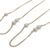no brand  Necklace Pearl/K18 yellow gold Women