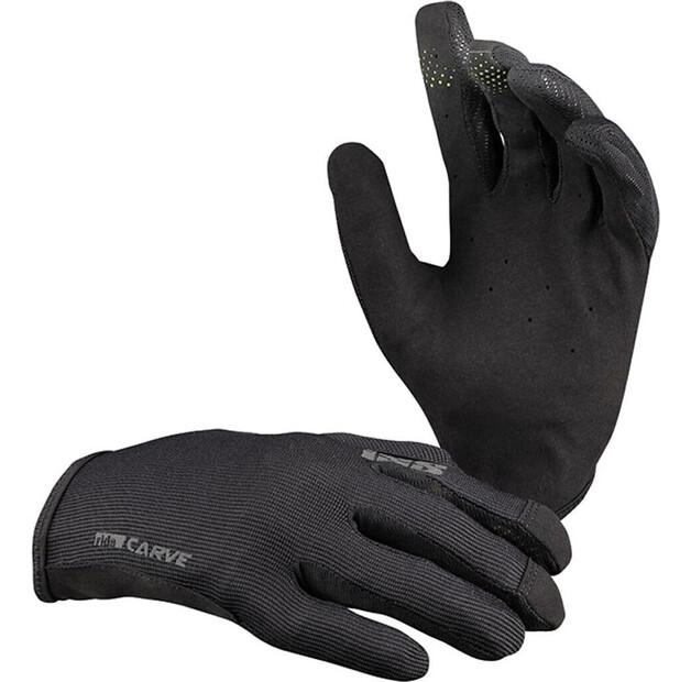 Велосипедные перчатки IXS Carve (черные) S