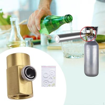 Προσαρμογέας Σύνδεσης Επαναπλήρωσης Φιάλης Κυλίνδρου CO2 Εύκολη Εγκατάσταση Βολικός Συμπαγής ,
