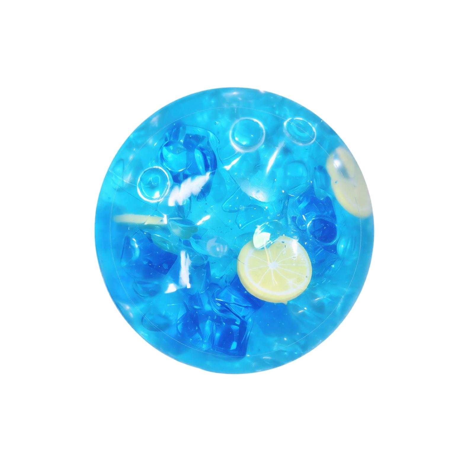 Slow Rising Lemon Stress Ball Glacier Color Decompression Toy One Size