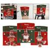 Chair Cover for Christmas Dining Room Decoration Easy Installation