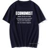 Cool Economist Definition Noun Funny T Shirt Unisex Short Sleeves Hip Hop Vintaged Oneck Cotton T Shirts