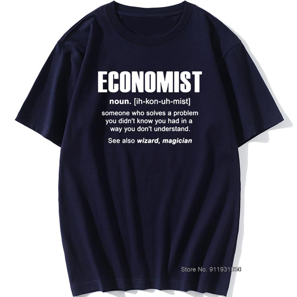 Cool Economist Definition Noun Funny T Shirt Unisex Short Sleeves Hip Hop Vintaged Oneck Cotton T Shirts