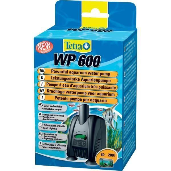 Pompe À Eau - Tetra - Wp 600 - Pour Poissons d'Eau Froide - Exotique - Efficace Et Silencieuse