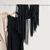 Cotton and linen scarf, fashion, literary style, solid color, linen scarf, women's air-conditioned room, shawl, and sunscreen silk scarf outside.