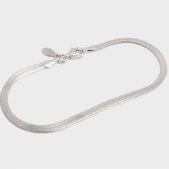POSTLUDE [SILBER] SCHLANGENKETTEN-Armband
