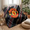Manchester United Themen-Decke Weiche Flanelldecke Plüsch-Kuscheldecke Gemütliche Sofa-Bett-Decke für Heimdekoration