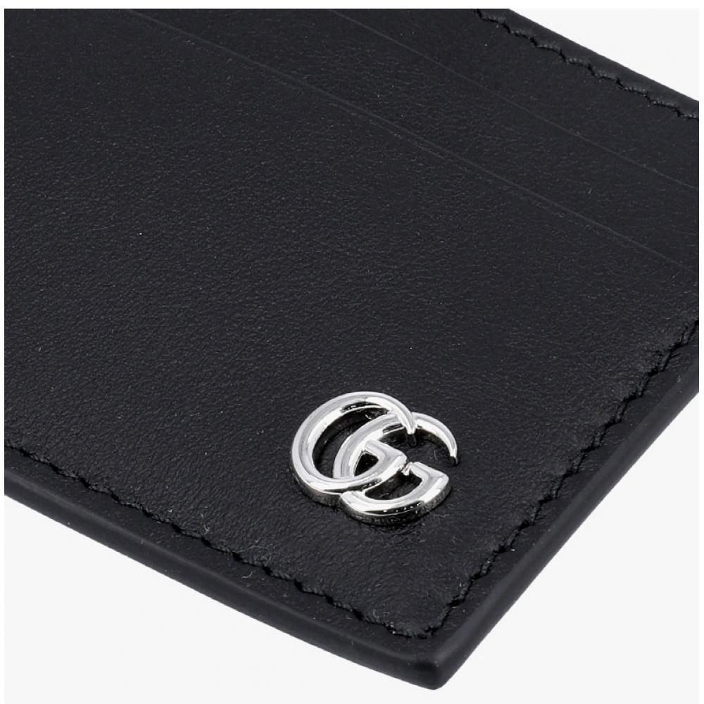 Gucci Marmont Gg Money Clip Card Wallet 835051 Aae07 1000