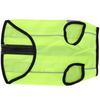 Pet Night Safety Clothing Glowing Jacket Lightweight Reflective Vest Zipper for DogsFluorescence
