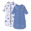 100% Cotton Long Sleeve Baby Sleep Sack – Skin-Friendly & Ultra Soft, 3D Center-Zip Design for 0-3 Years