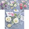 Artificial Peony And Camellia Floral Decor With Durable Silk Material For Wedding And Photography Props