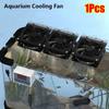 1Pcs Adjustable Angle Aquarium Cooling Fan USB Fish Tank Fan  for Reptile Terrarium Cooling