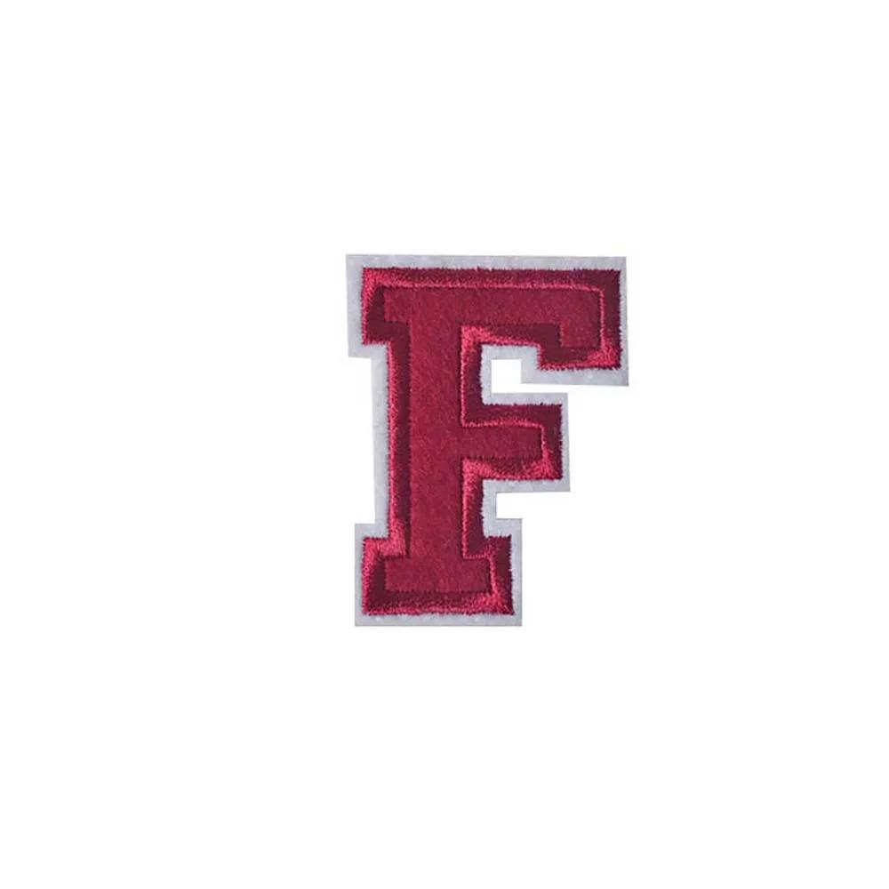 Sew on Crafts Decoration Apparel Iron-on A-Z Sewing Fabric English Alphabet Applique Patches Letter Patches Clothes Embroidery